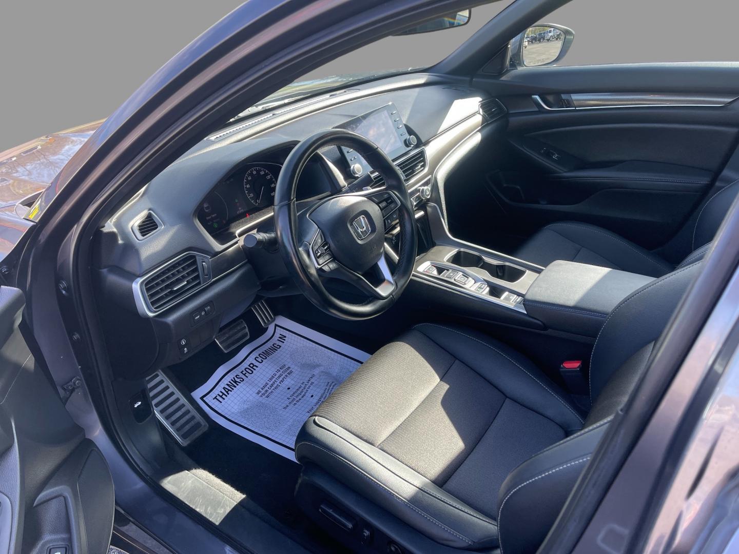 2020 Gray /Black Honda Accord Sport 2.0T (1HGCV2F39LA) with an 2.0L I4 DOHC 16V Turbo engine, 10 Speed Auto transmission, located at 11115 Chardon Rd. , Chardon, OH, 44024, (440) 214-9705, 41.580246, -81.241943 - Photo#16